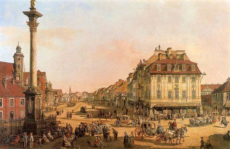 Bernardo Bellotto Cracow Suburb as seen from the Cracow Gate. oil painting image